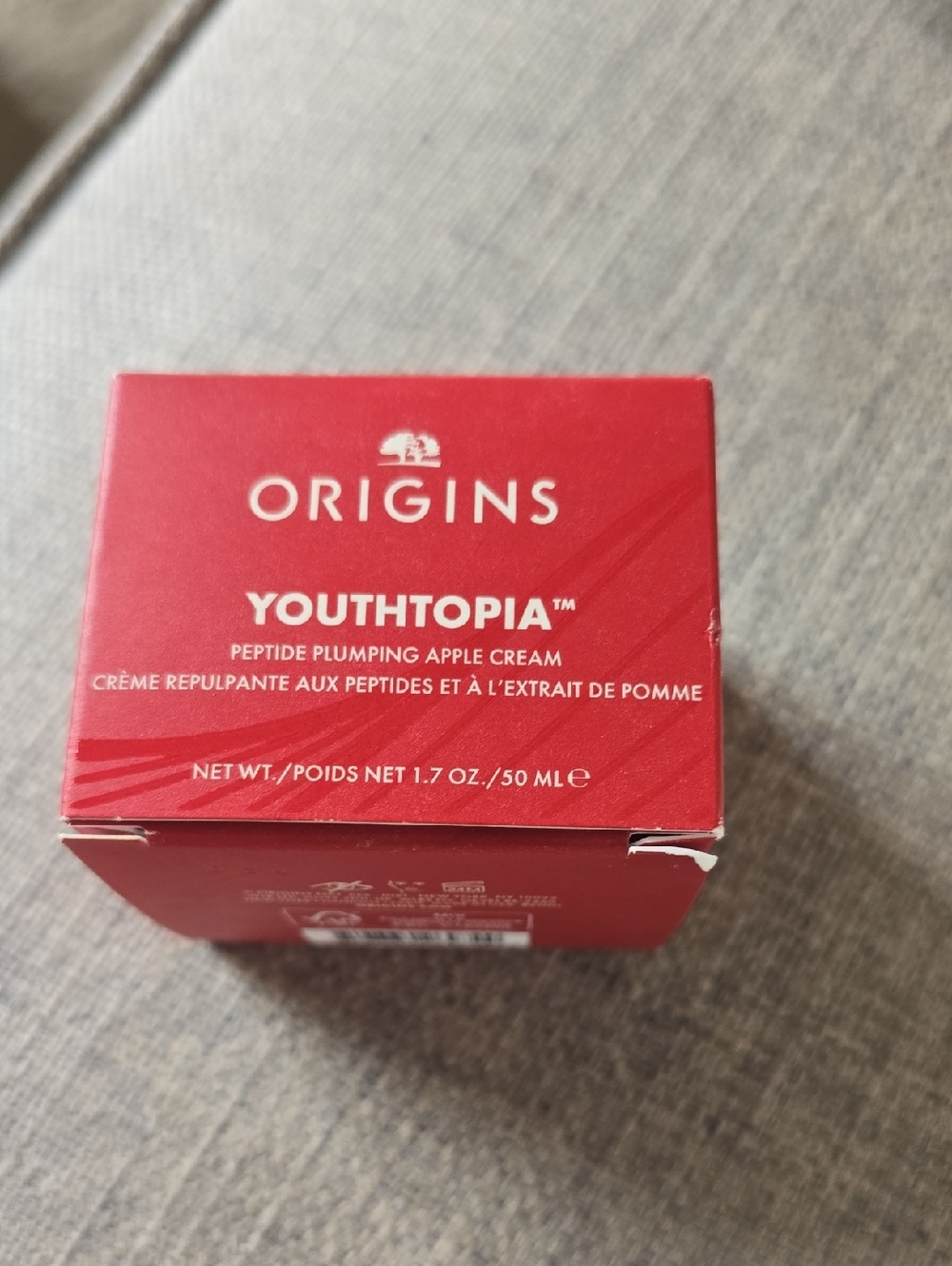 Origins Youthtopia Peptide Plumping Apple Cream — Red